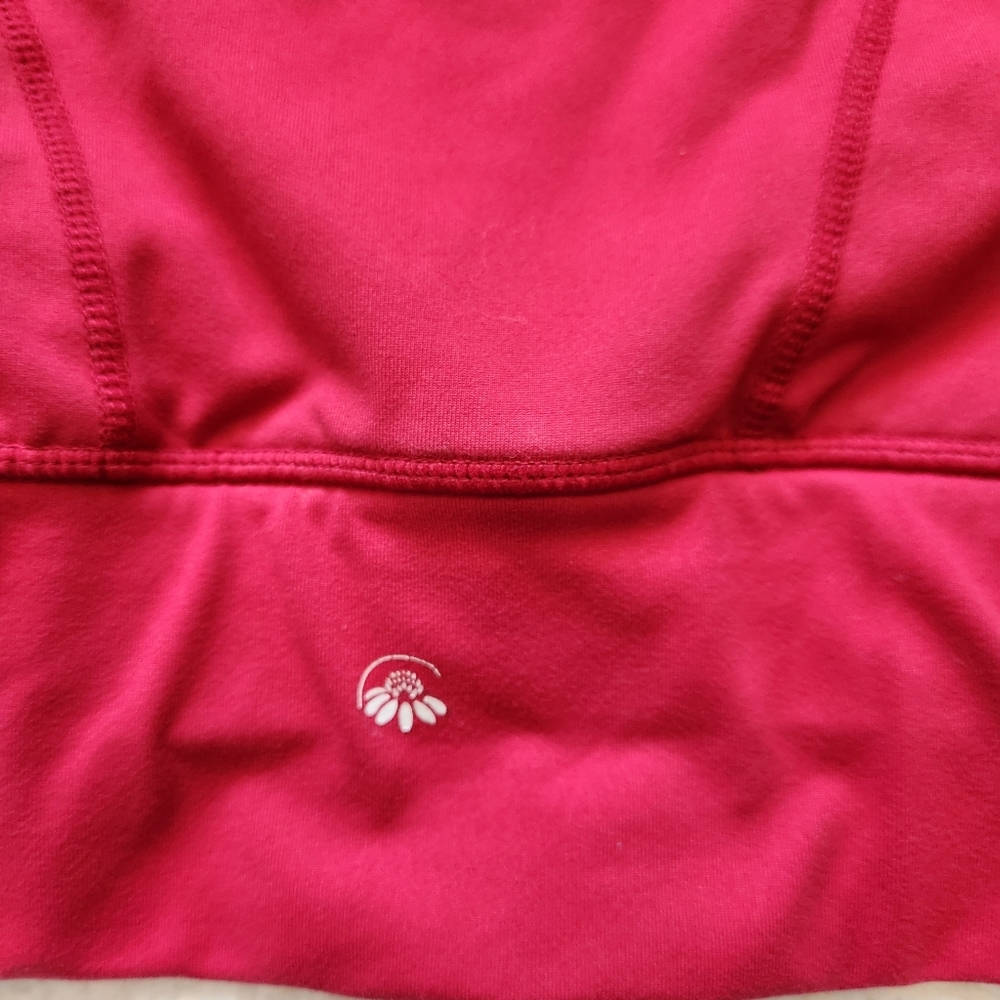 Senita Athletics Red Racerback Workout Sports Bra Size XS - Picture 2 of 4